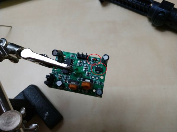 Make a PIR Movement Detector 3.3V compatible
